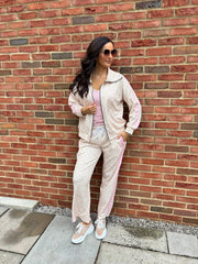 Stone Leopard Tracksuit Serena