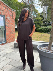 Chocolate Shimmer Tee Aubrey