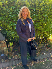 Navy Military Jacket Liberty