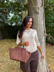 Stone Jewel Embellished Knit Sandra