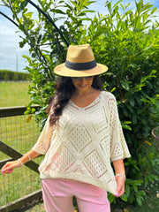 Stone Diamond Knit Matilda