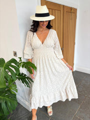 Stone Luxury Elegant Lace Dress Athena