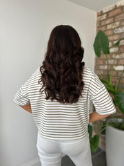 Mocha Stripe Top Katie