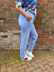 Blue Basic Reema Joggers 2