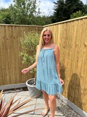 Blue Striped Dress Trinity