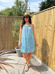 Blue Striped Dress Trinity