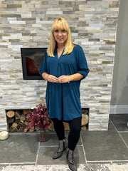 Teal Sparkle Tunic Gloria