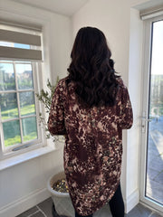 Chocolate Flower Tunic Gloria