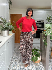 Red Super Soft Round Neck