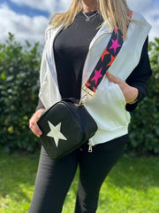 Black Star Crossbody Bag