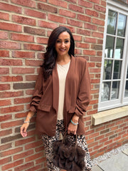 Light Chocolate Take You Anywhere Jacket