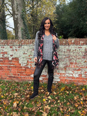 Grey Eyelash Knit Marilyn