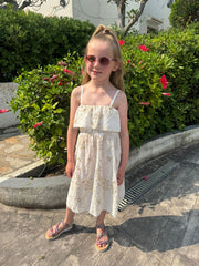 Stone Embroidered Floral Dress Olivia