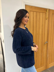 Navy Super Soft Knit Aurora