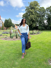 Denim Look Trousers Isla