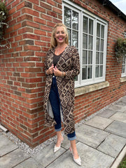 Chocolate Diamond Shimmer Cardigan Freya