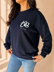 Navy The Tilletts Sweatshirt