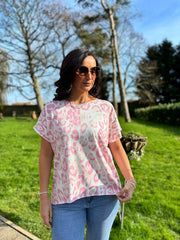 Pink Leopard Tee Reese