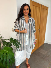 Black Spots & Stripes Shirt Trinity