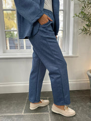 Denim Trousers Suit Destiny