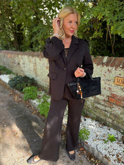 Black Blazer Co-Ord Set Carly