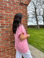 Pink Net Side Panel Top Willow