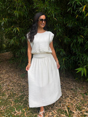 Stone Top & Skirt Set Daniella