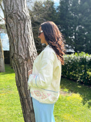 Stone Premium Embroidered Jacket Savannah