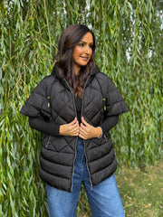 Black Premium Puffer Jacket Marielle