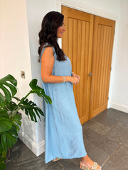 Denim Wide Leg Jumpsuit Kaylee