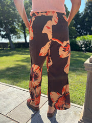 Chocolate Artisan Bloom Trousers Emily