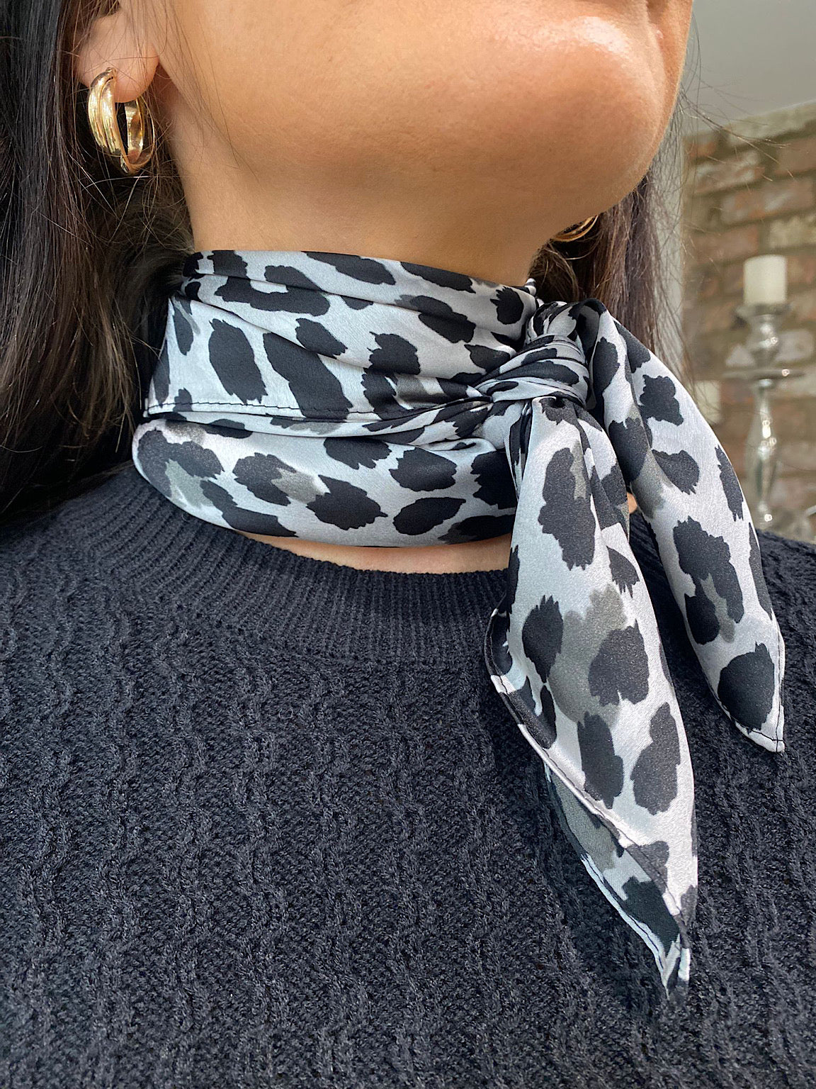 Silk Style Leopard Scarf – Tillett's