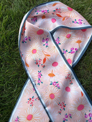 Peach Daisy Neck/ Head Scarf
