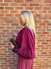 Wine Cord Jacket Paloma