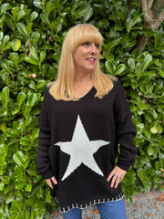 Black Star Knit Evelyn