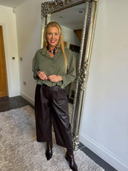 Khaki Blouse Marigold