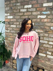 Pink Soho Sweatshirt Aubrey