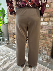Mocha Wide Leg Jogger Alice
