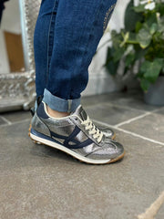 Silver Sofia Trainers