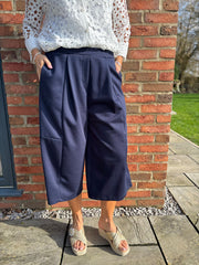 Navy Culottes Chloe