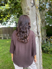 Chocolate Textured Top Anette