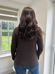 Chocolate Super Soft Roll Neck