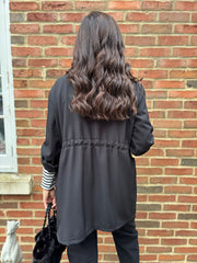 Black Tie Waist Jacket Charlotte