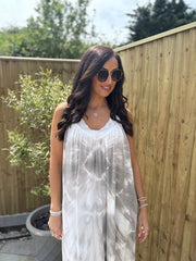 Stone Tie Dye Dress Krystal