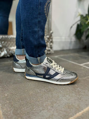 Silver Sofia Trainers