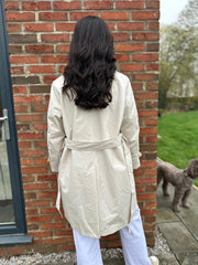 Stone Luxury Embroidered Trench Coat Grace