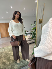 Chocolate Tina Trousers