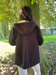 Black Hooded Jacket Hannah