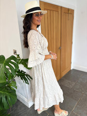 Stone Luxury Elegant Lace Dress Athena