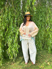Stone Desert Palm Blouse Esther